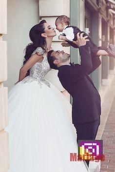Hijos en foto de boda - 4