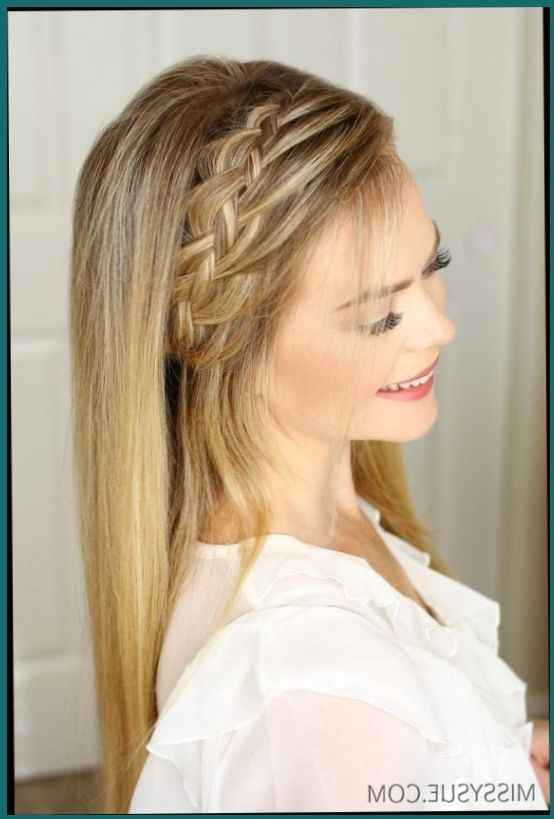 Con una trenza simple