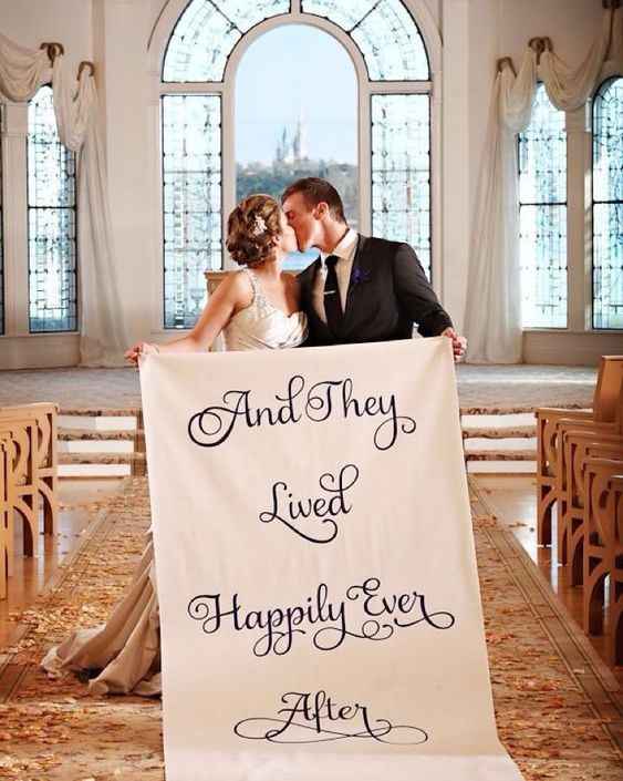 !Vivieron felices por siempre!