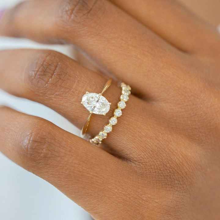 Anillo de compromiso y argolla, 2 en 1?? - 1