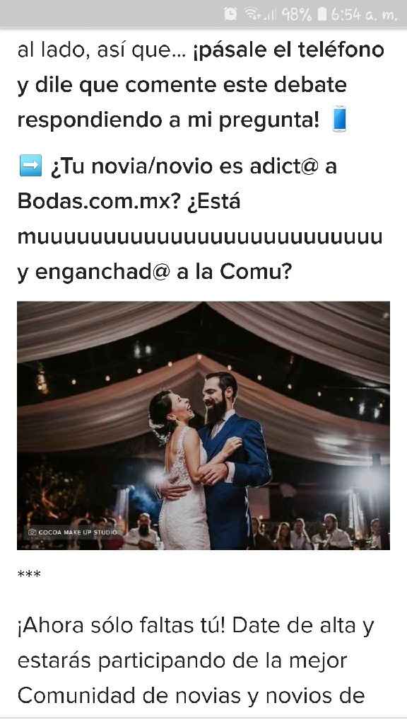 ¡Pásale el móvil a tu pareja… - 1