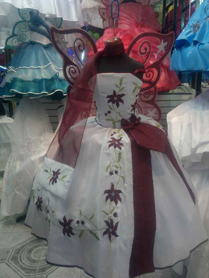 Vestido para pajesitas