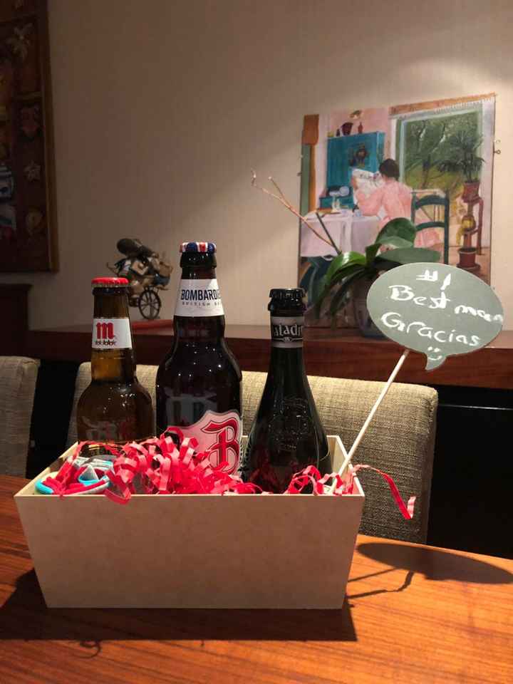 cajitas de damas de honor - 1