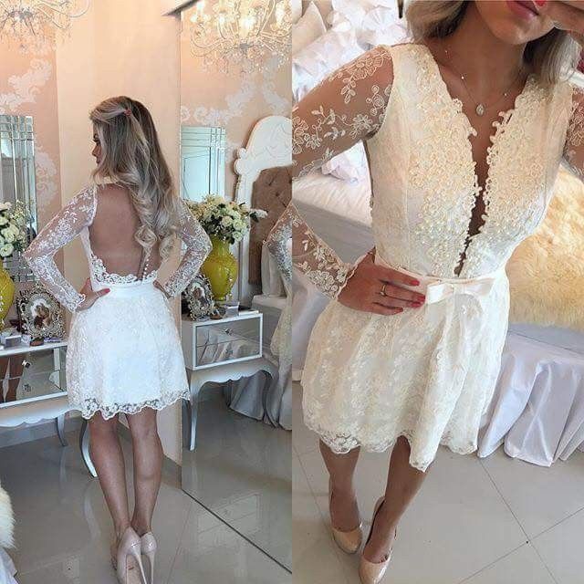 Vestidos para boda civil, ideas ❤️ 18
