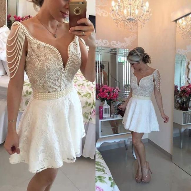 Vestidos para boda civil, ideas ❤️ 21