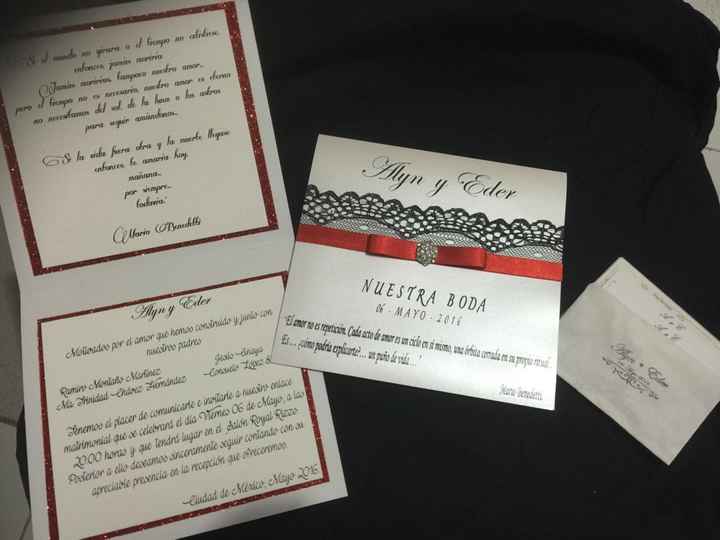 Mis invitaciones!! - 2