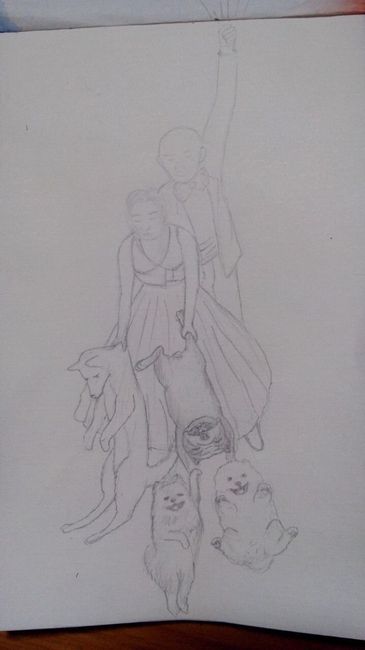 Mis topper cake y dibujo para huellas - 3