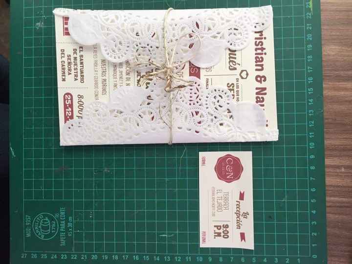 Invitaciones... casi listas!!! - 1