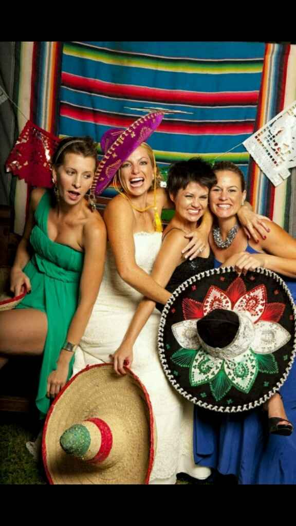 Boda mexicana: photocall - 2