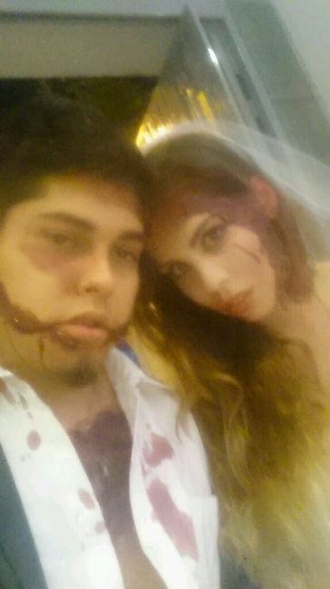 Noche de brujas: novios zombis - 8