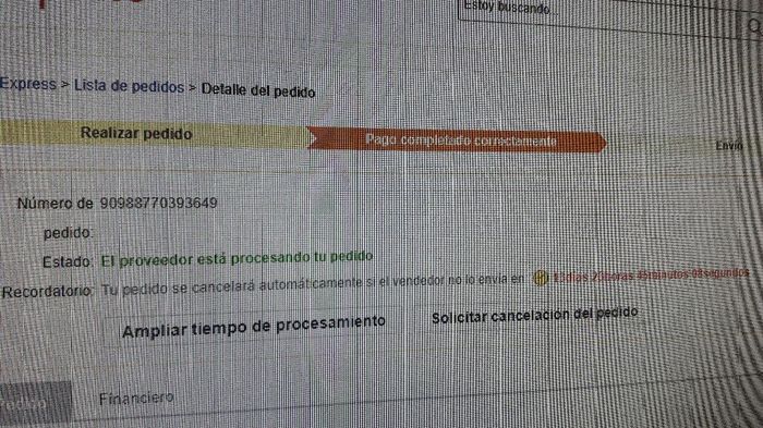 Duda con pedido Aliexpress - 1