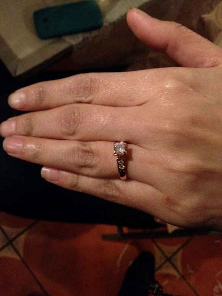 Presuman su anillo de compromiso!! - 1