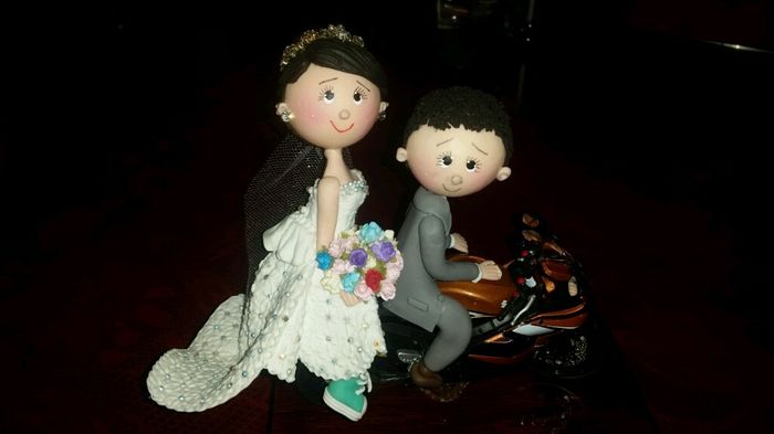 Nuestro cake topper! - 2