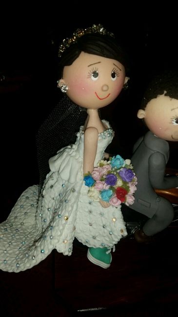 Nuestro cake topper! - 4