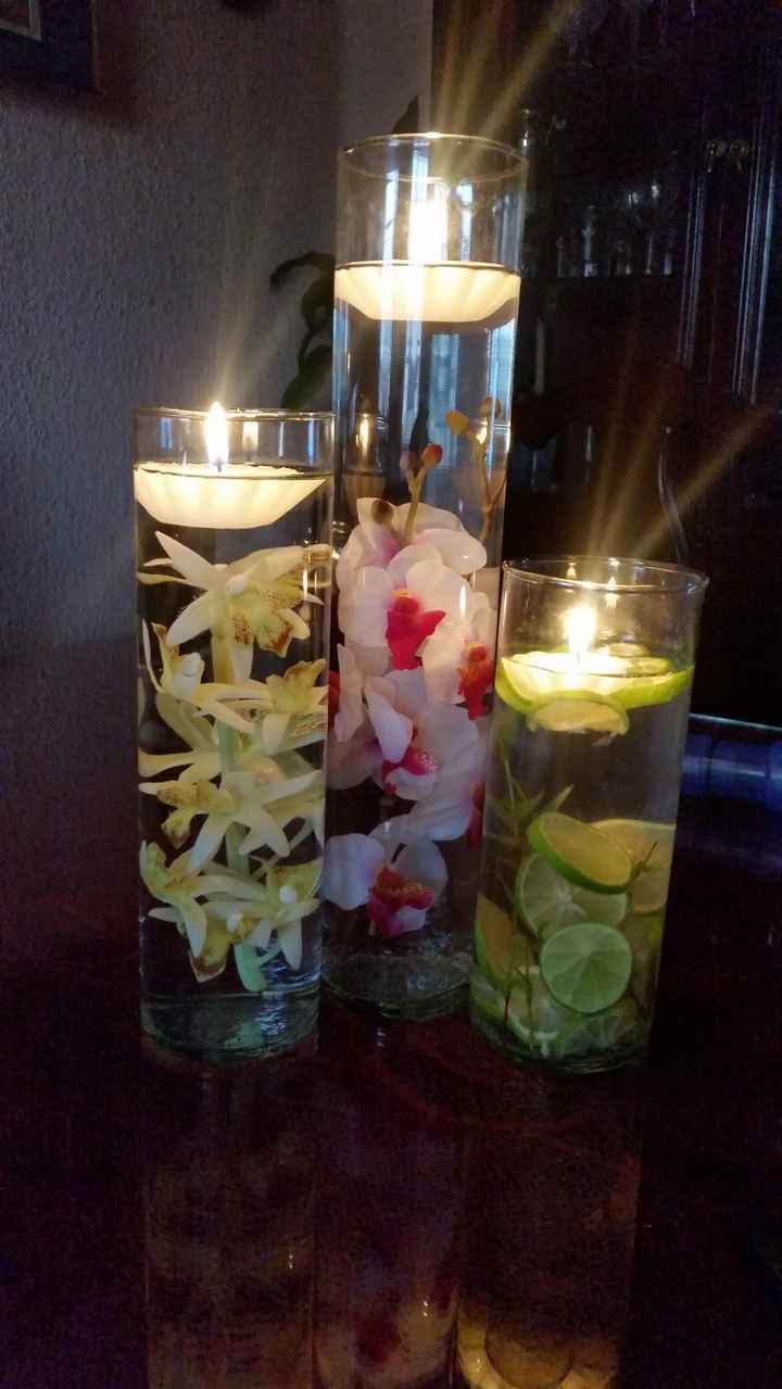 Mis centros de mesa!! - 2