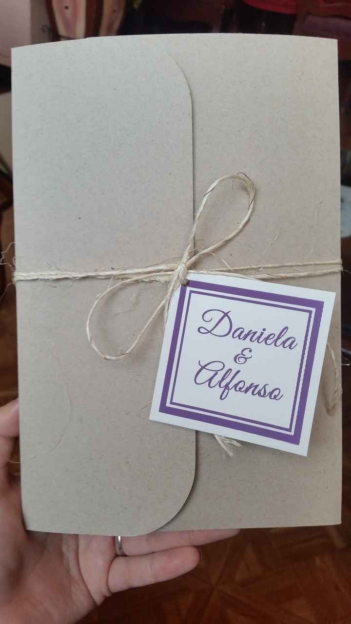Por fin! nuestras invitaciones! - 2