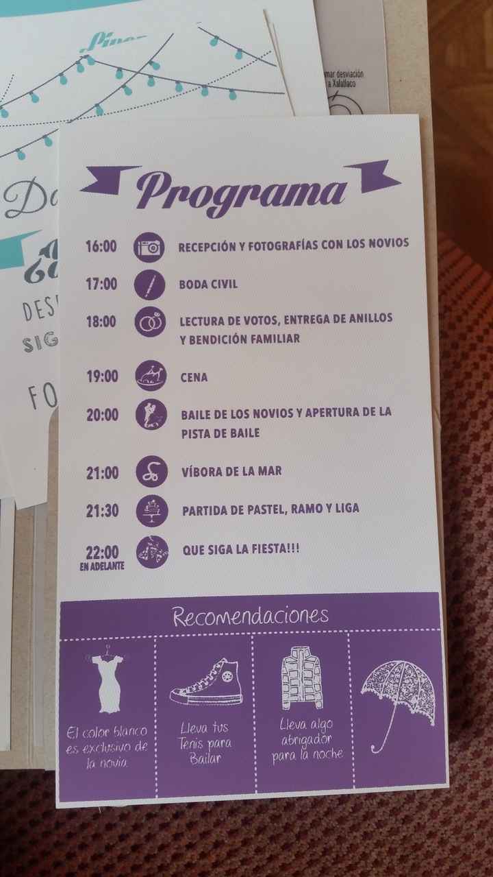 Por fin! nuestras invitaciones! - 4