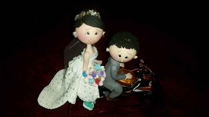 Nuestro cake topper! - 1