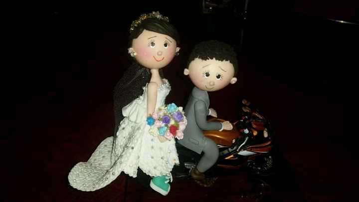 Nuestro cake topper! - 2