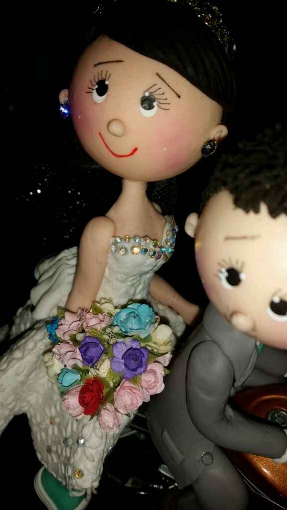 Nuestro cake topper! - 3