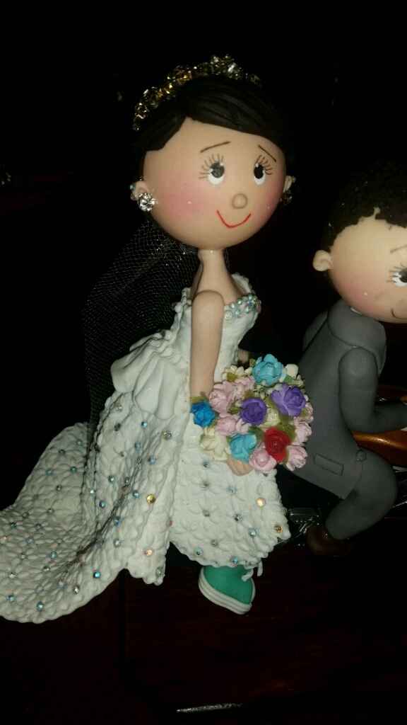 Nuestro cake topper! - 4