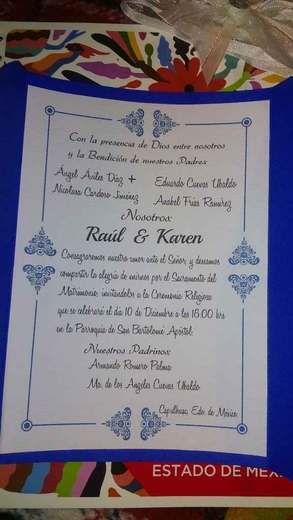 texto de mi invitacion