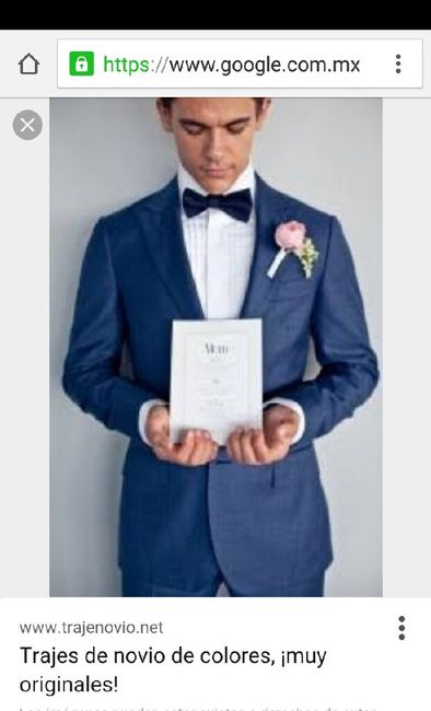 Que color de traje prefieren? - 1