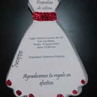 Invitaciones 1ra. despedida  :) - 1