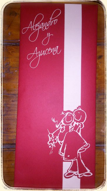 Mis invitaciones de la boda y de las damas!!! - 1