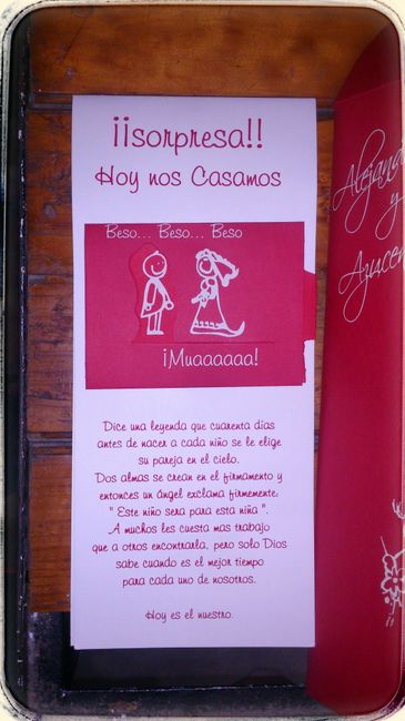 Mis invitaciones de la boda y de las damas!!! - 2