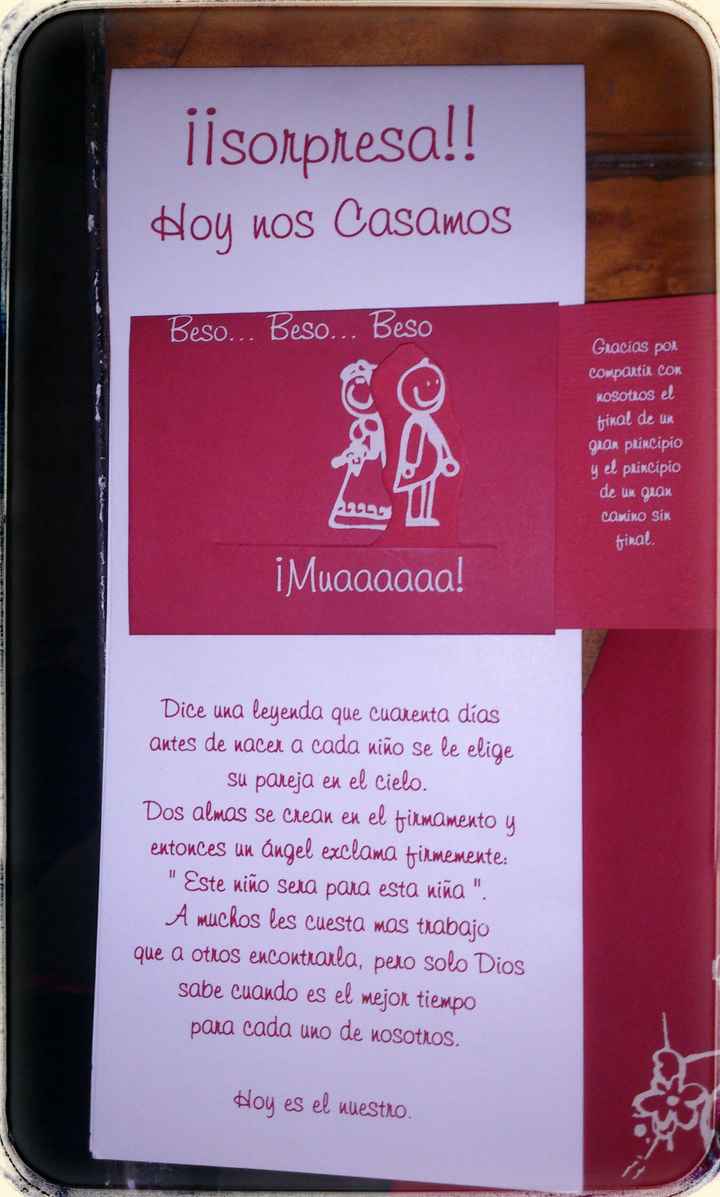 Mis invitaciones de la boda y de las damas!!! - 3