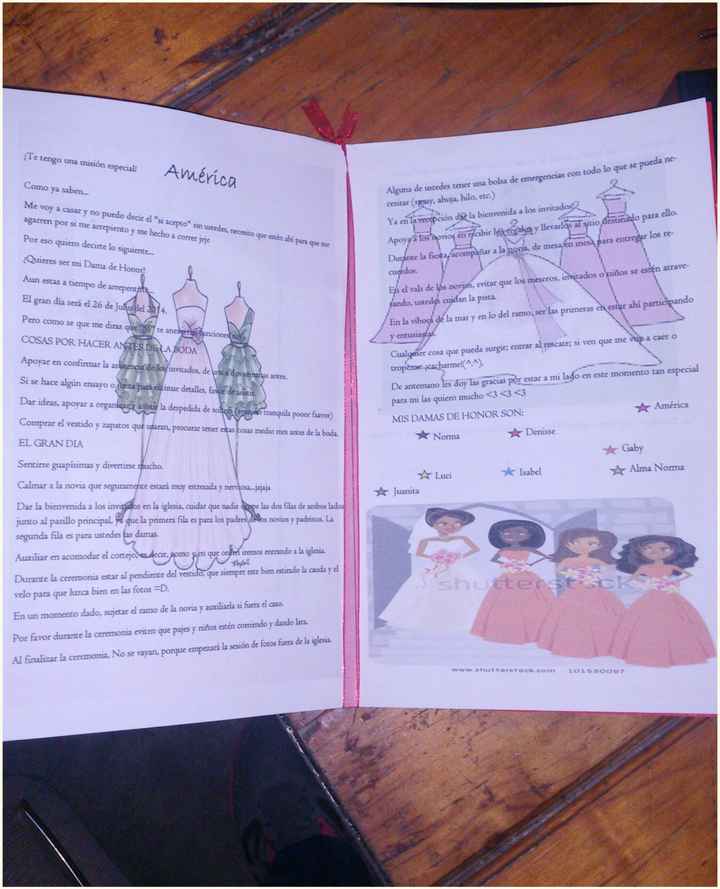 Mis invitaciones de la boda y de las damas!!! - 2