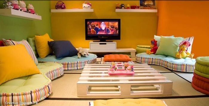 Sala raciclando