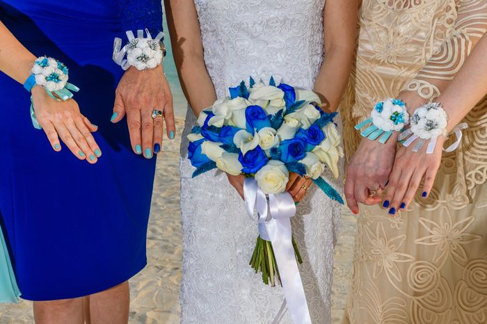  Corsage 💐damas   y ramo 💐 novia 👰 - 4