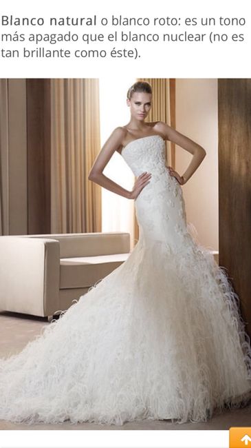 Diferentes tonos de color blanco 👰 - 2