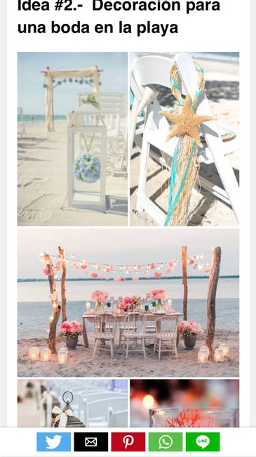 Ideas boda de playa parte 1 - 2