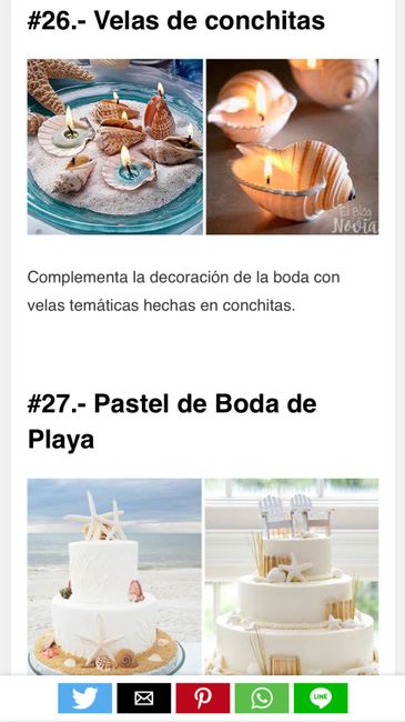 Ideas boda playa parte 2 - 10