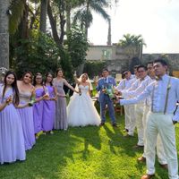 Novias ya casadas: ¿Cómo supieron elegir la paleta de color de su boda?? - 1
