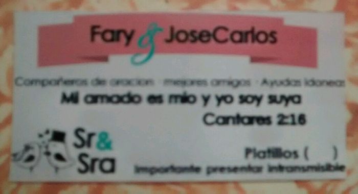 Invitaciones listas! hechas por mi!! - 2