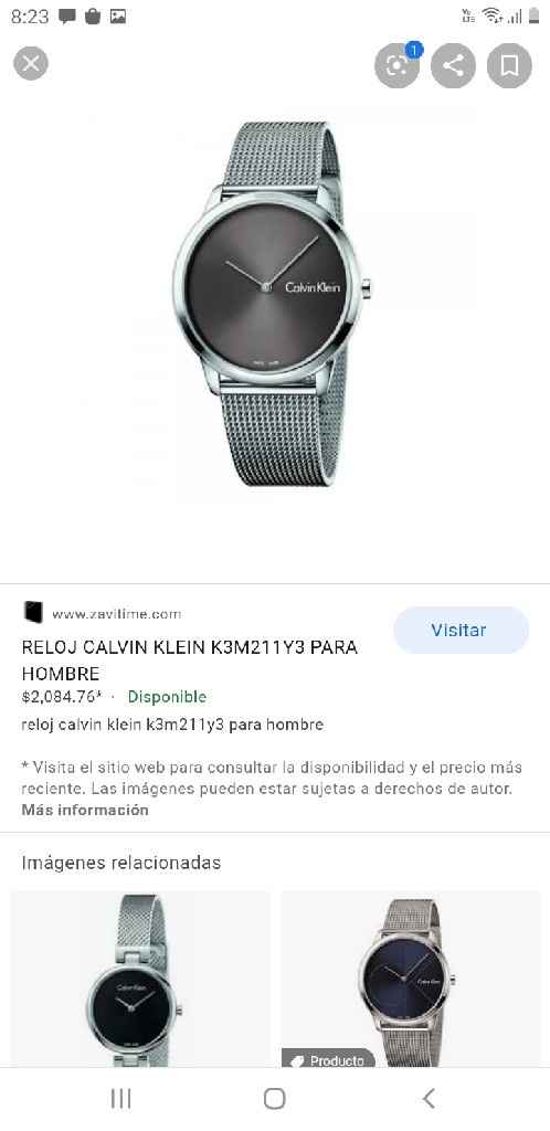Reloj para novio - 1