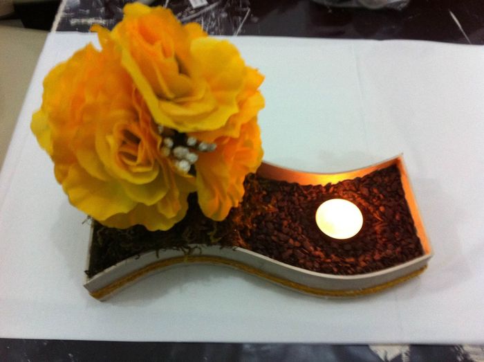 muestra centro de mesa