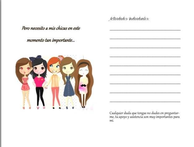 Invitación para damas 2