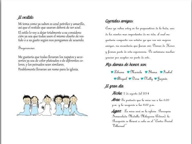 Invitación para damas 3
