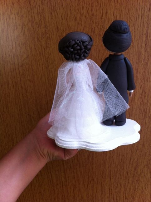 Mi topper para el pastel.. Somos nosotros! - 3