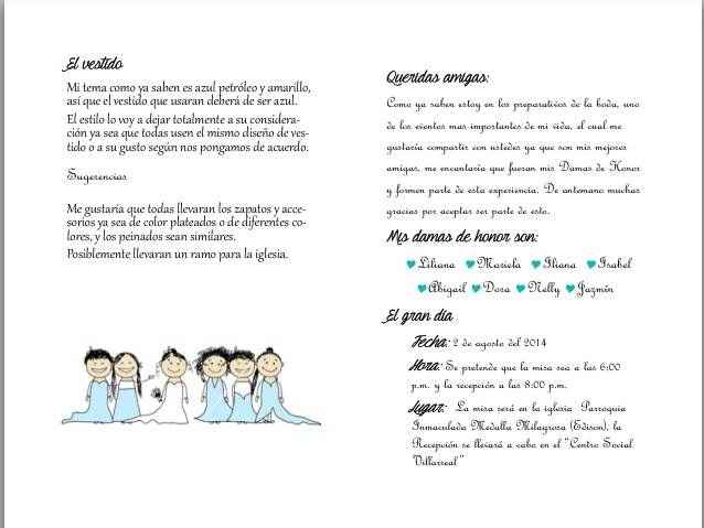 Invitación para damas 3
