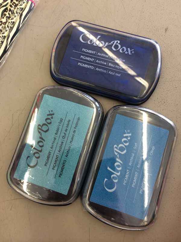 Mis tintas para el árbol de huellas  - 1