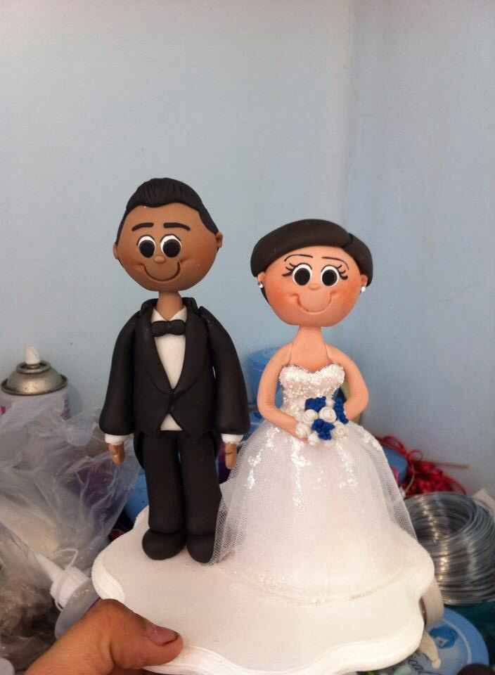 Mi topper para el pastel.. Somos nosotros! - 1