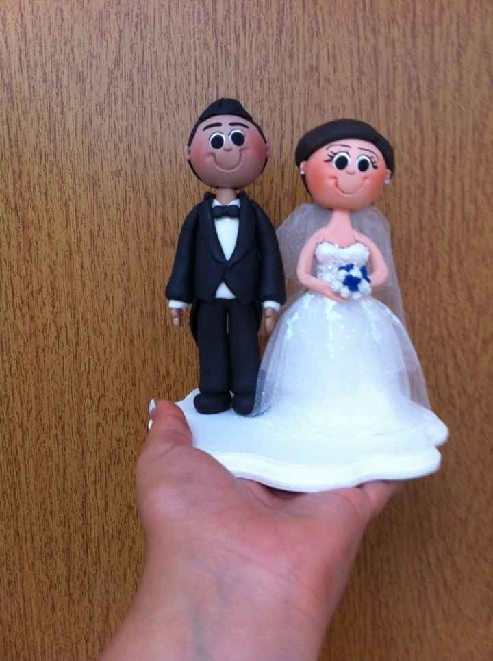 Mi topper para el pastel.. Somos nosotros! - 2