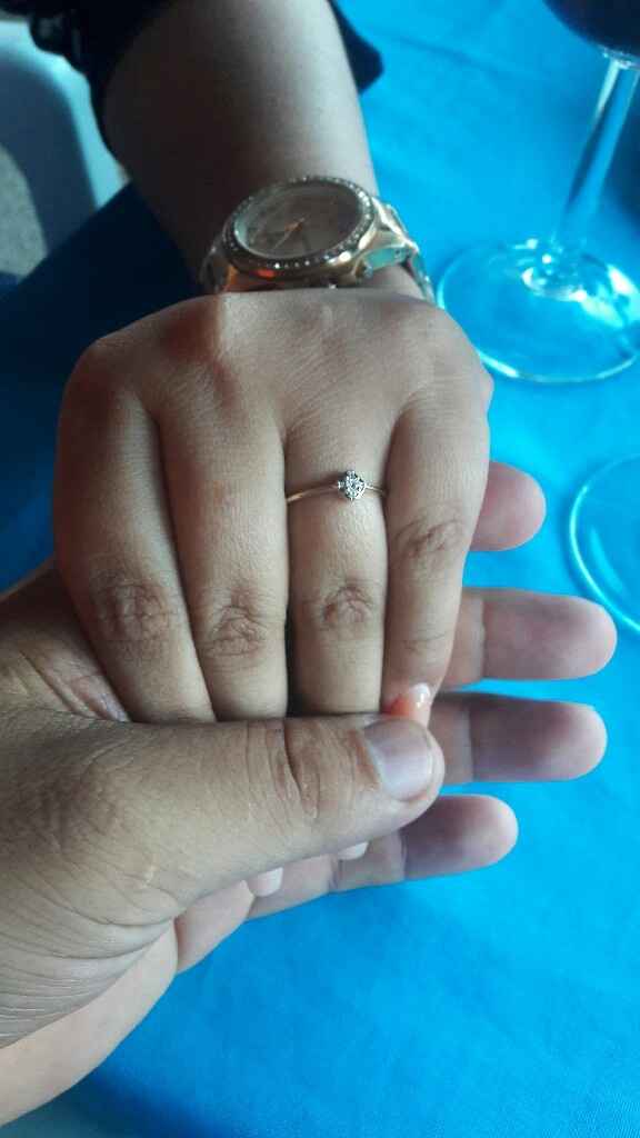 ¿Ya presumiste tu anillo de compromiso? - 1