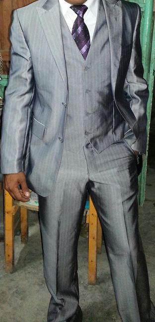 Traje del novio